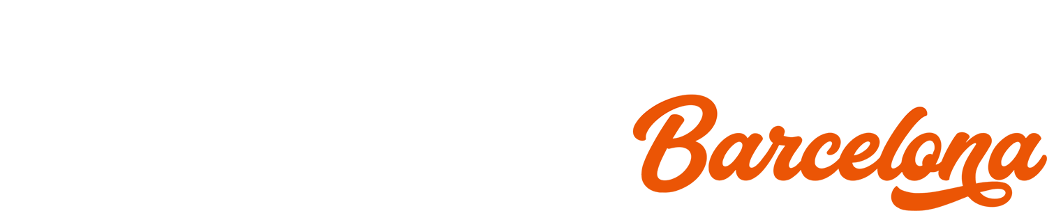 White background with large faded text, THE EVTOL SHOW and Barcelona in bold orange script at the bottom right-hand corner.